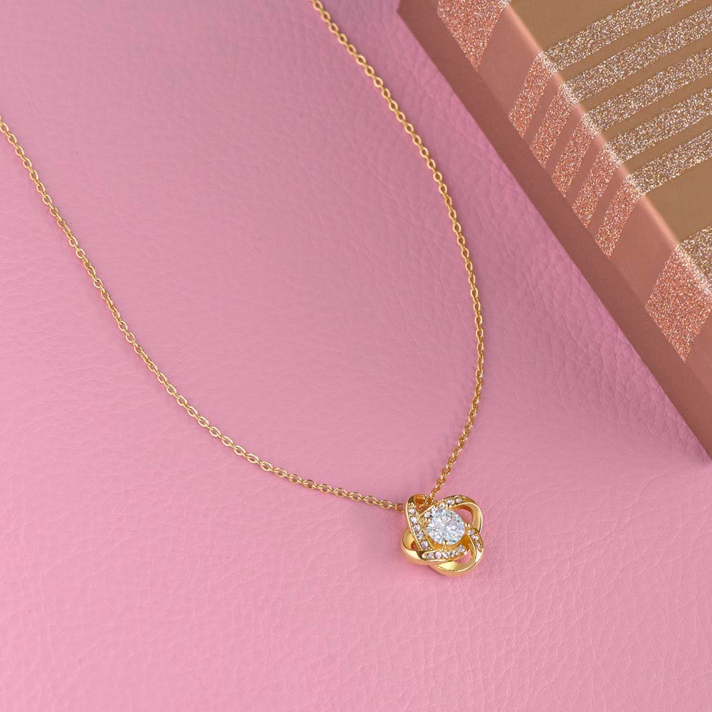 To My Wife Love Knot Necklace