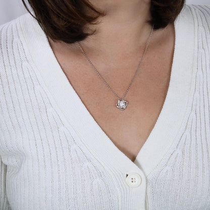 To My Wife Love Knot Necklace