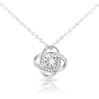 To My Wife Love Knot Necklace
