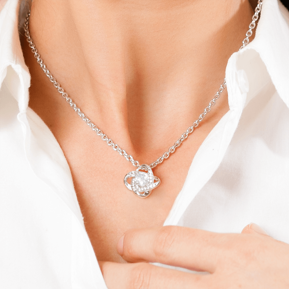 To The Love of My Life Love Knot Necklace