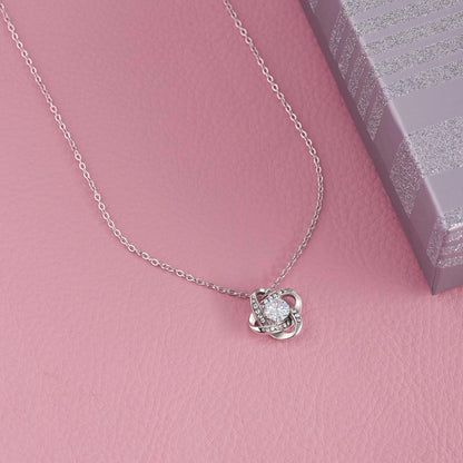 To My Wife To Be Love Knot Necklace