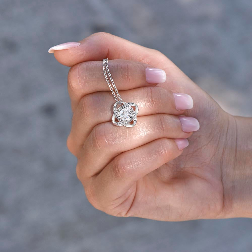 To My Future Wife Love Knot Necklace