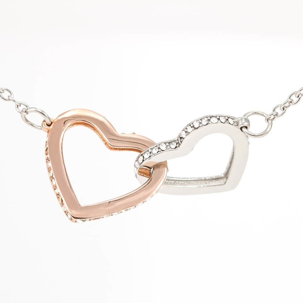 Mom 5 Stars Interlocking Hearts Necklace