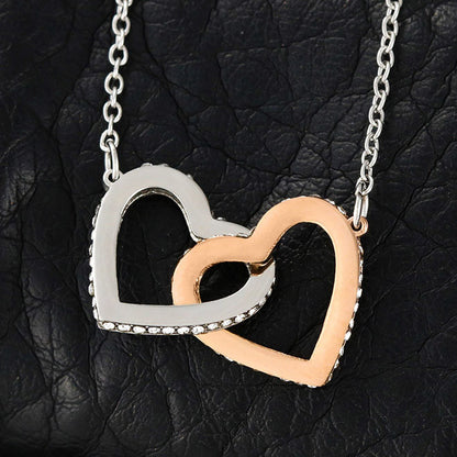 Mom 5 Stars Interlocking Hearts Necklace