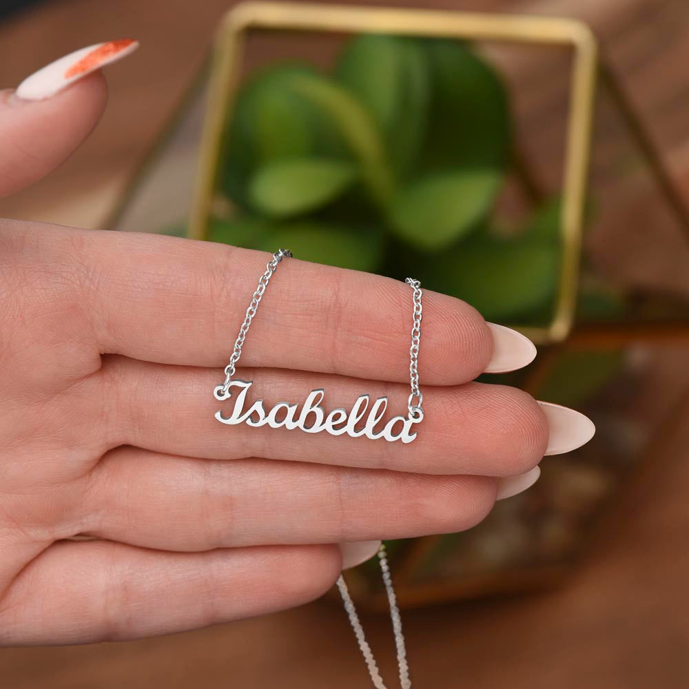 Custom To My Special One Name Necklace