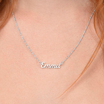 Custom To My Special One Name Necklace