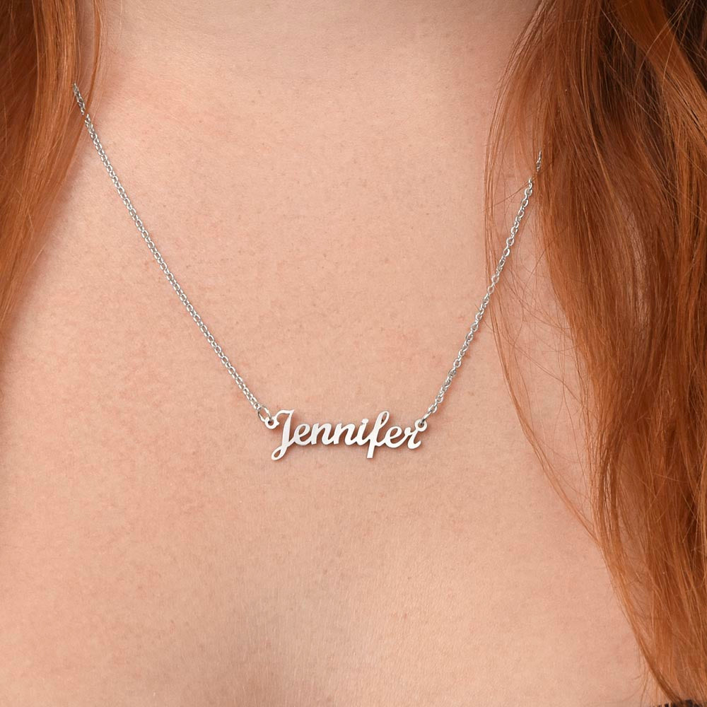 Custom To My Special One Name Necklace