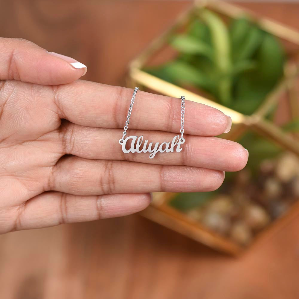 Custom To My Special One Name Necklace