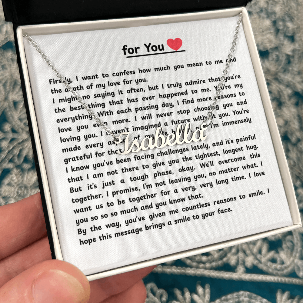 Custom Name Necklace for You