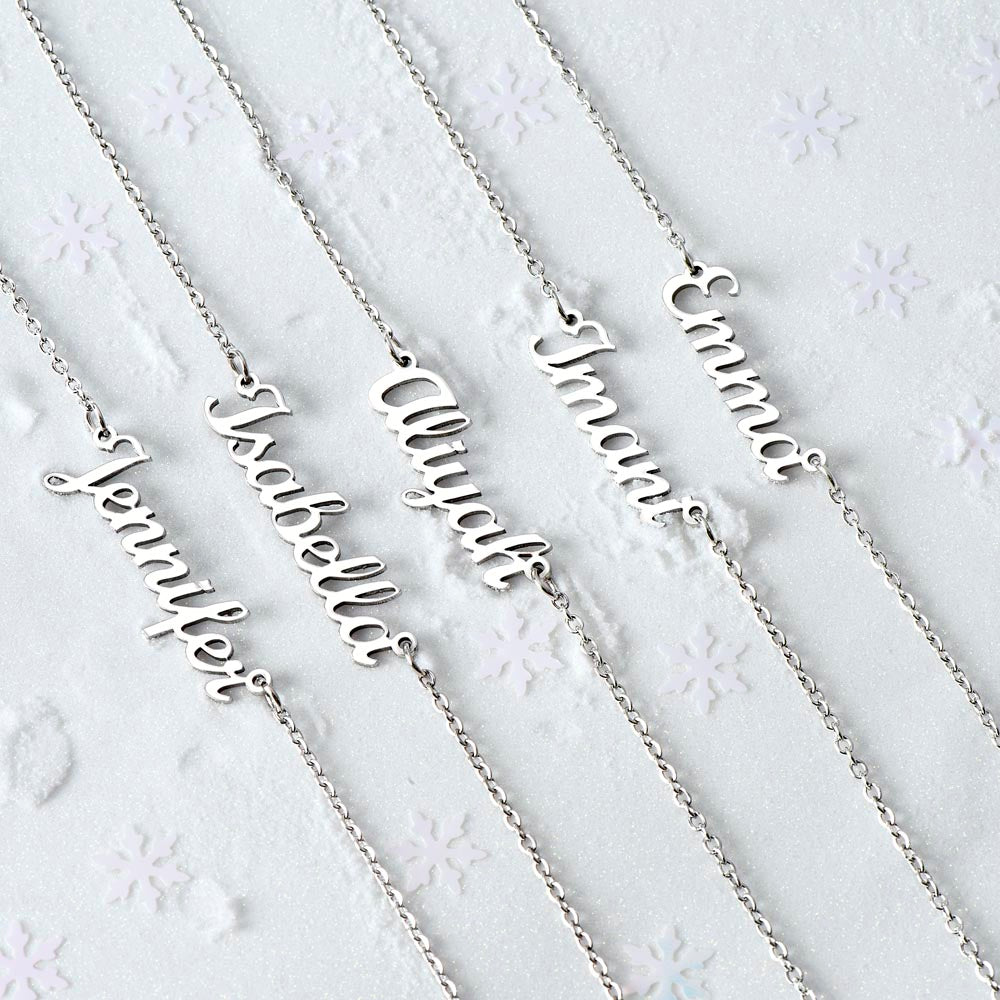 Custom To My Special One Name Necklace