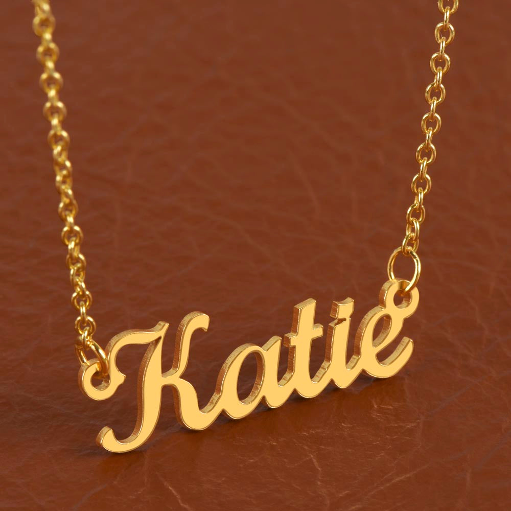 Custom To My Forever Love Name Necklace