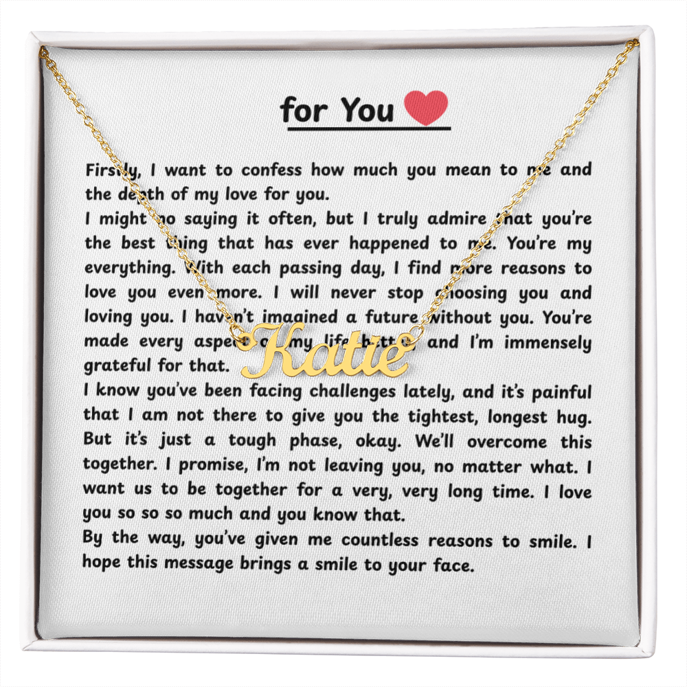 Custom Name Necklace for You