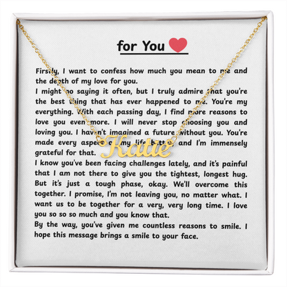 Custom Name Necklace for You