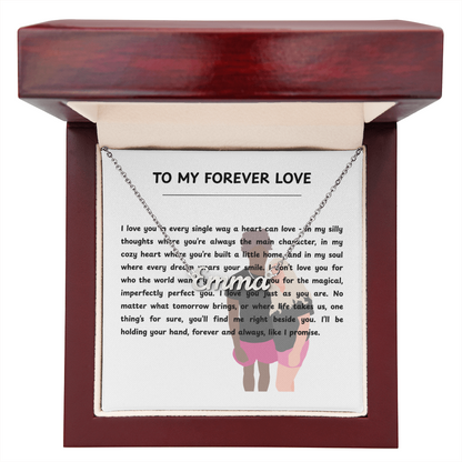 Custom To My Forever Love Name Necklace
