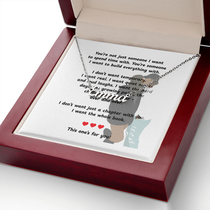 Custom This One's For You Name Necklace