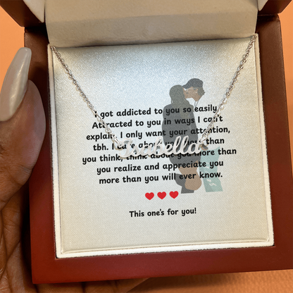 Custom This One's For You Name Necklace