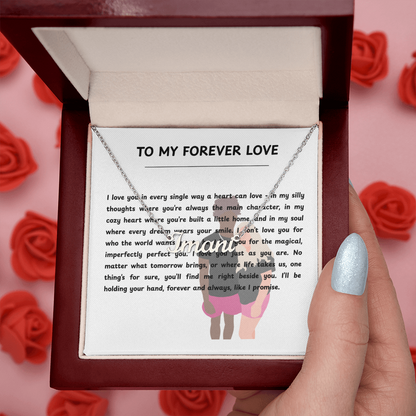 Custom To My Forever Love Name Necklace