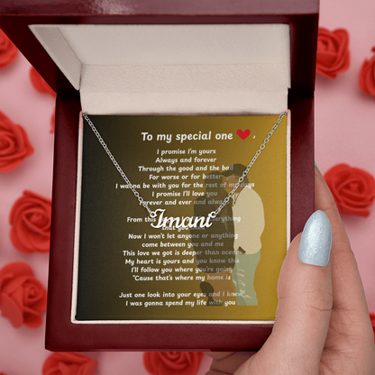Custom To My Special One Name Necklace