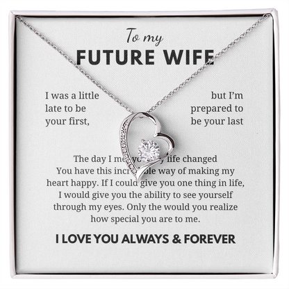 To My Future Wife Forever Love Necklace