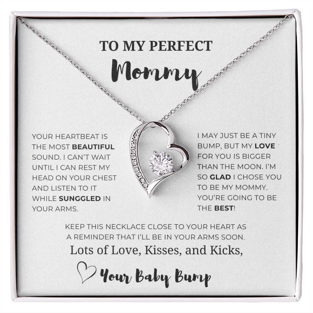 To My Perfect Mummy Forever Love Necklace