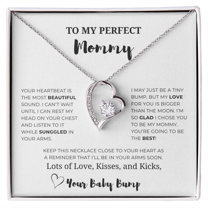 To My Perfect Mummy Forever Love Necklace