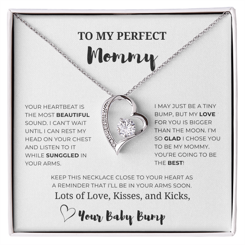 To My Perfect Mummy Forever Love Necklace