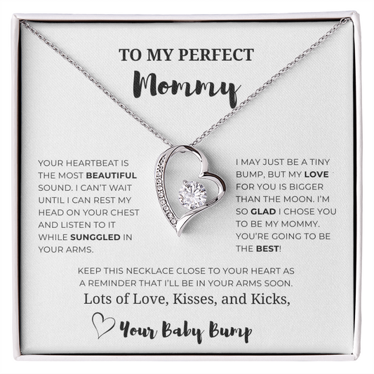 To My Perfect Mummy Forever Love Necklace