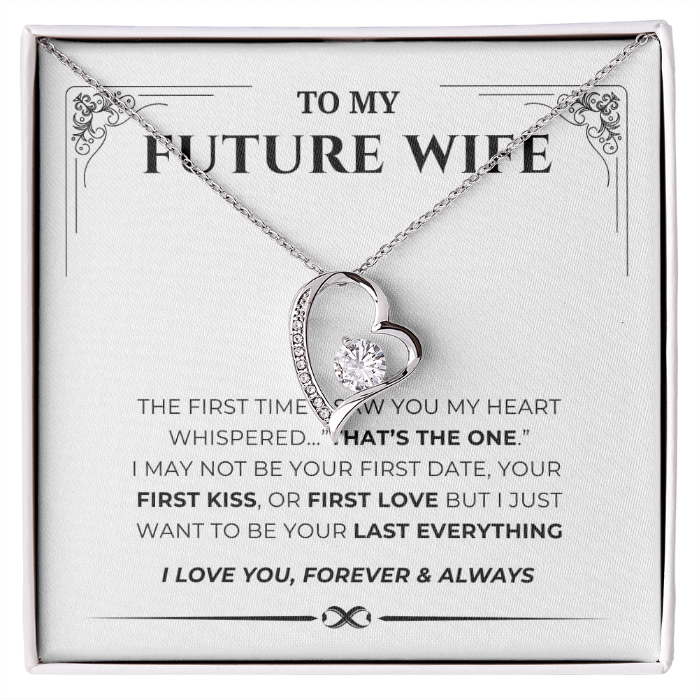 To My Future Wife Forever Love Necklace