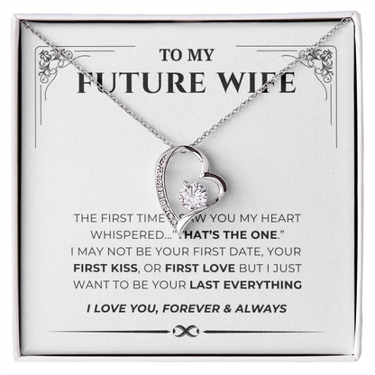 To My Future Wife Forever Love Necklace