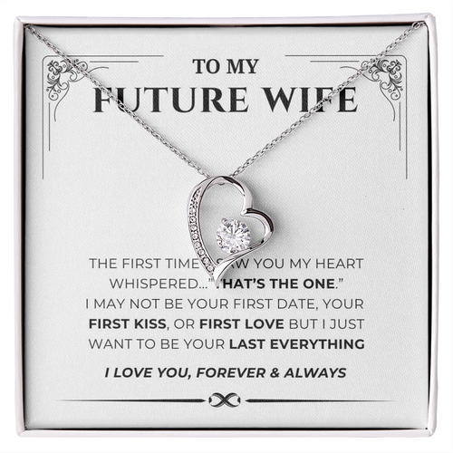 To My Future Wife Forever Love Necklace