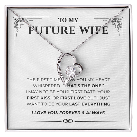To My Future Wife Forever Love Necklace