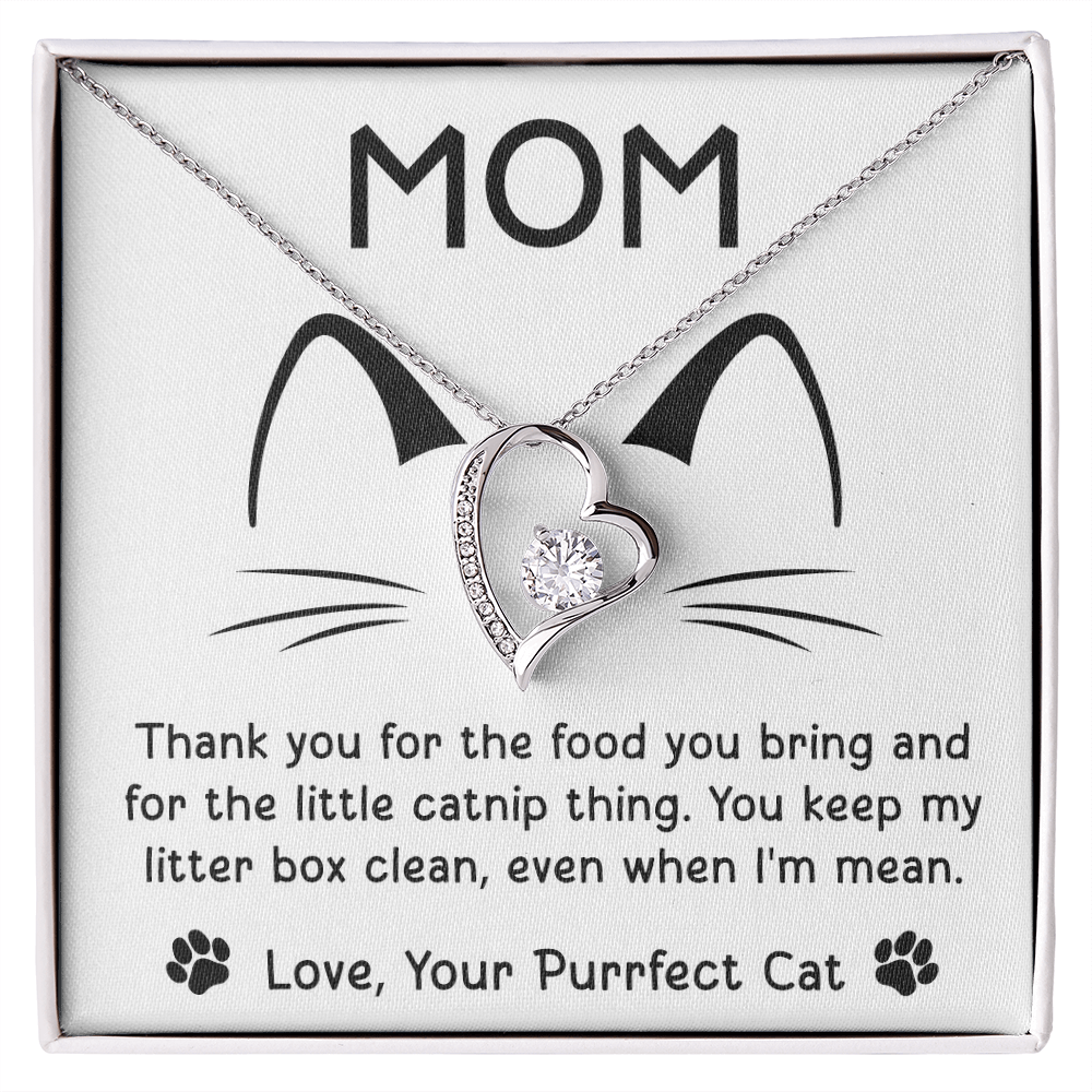 Purffect Cat Forever Love Necklace