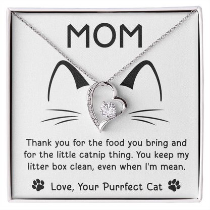 Purffect Cat Forever Love Necklace