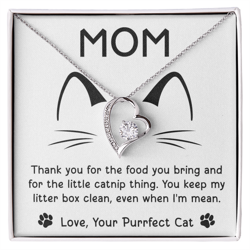Purffect Cat Forever Love Necklace
