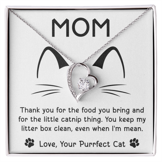 Purffect Cat Forever Love Necklace