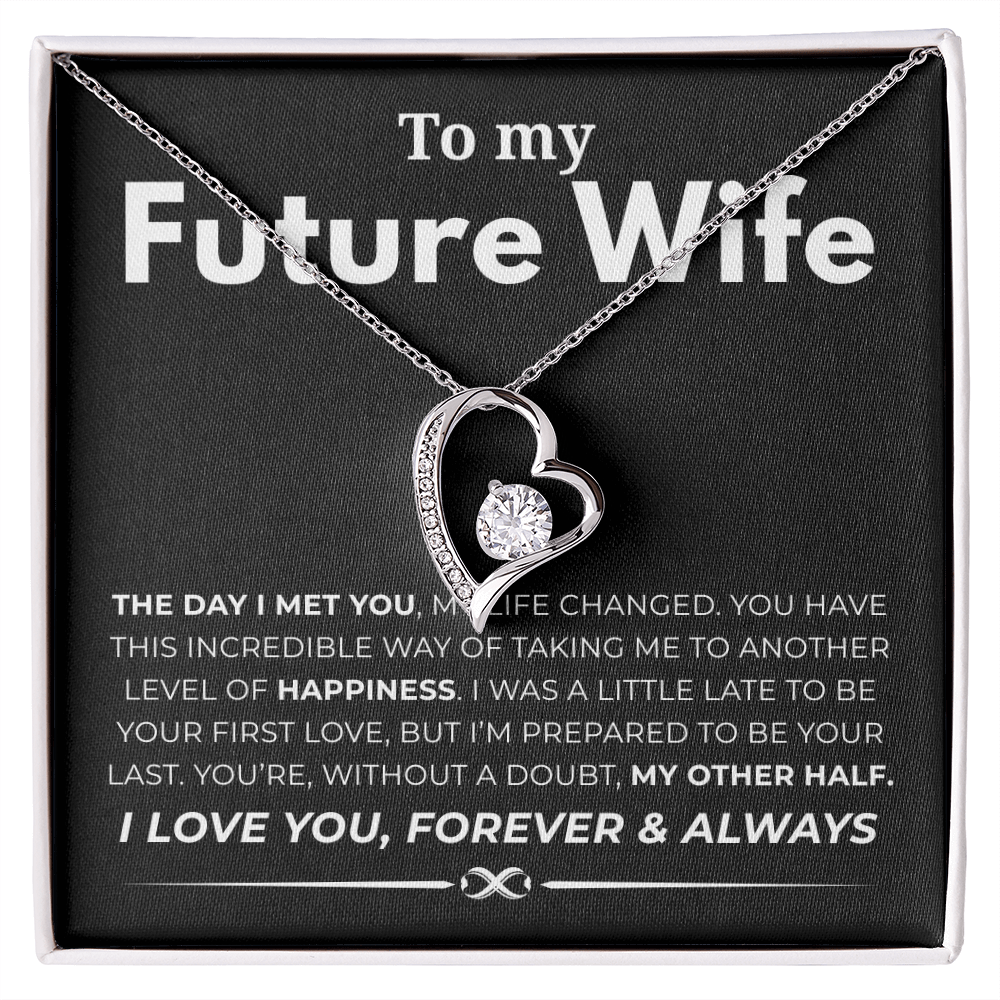 To My Future Wife  Forever Love Necklace