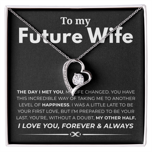 To My Future Wife  Forever Love Necklace