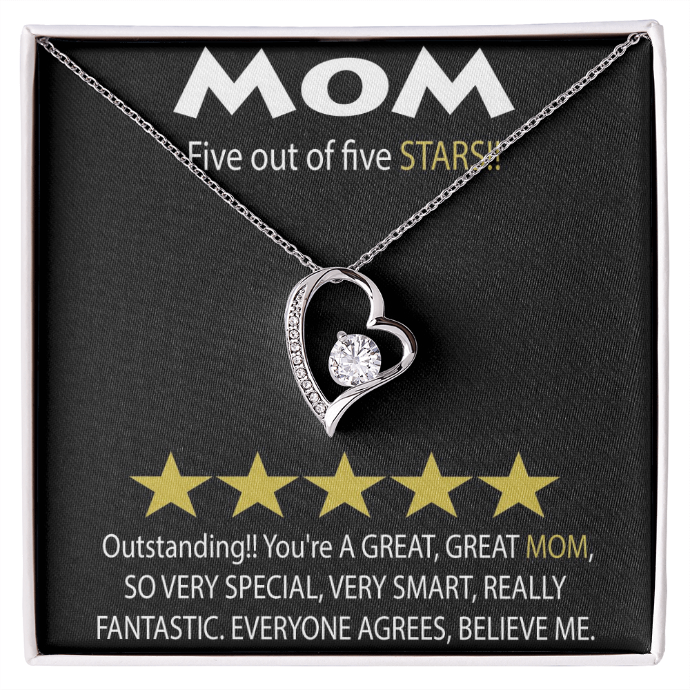 Mom 5 Stars Forever Love Necklace