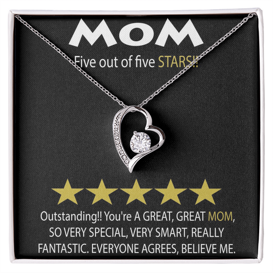 Mom 5 Stars Forever Love Necklace