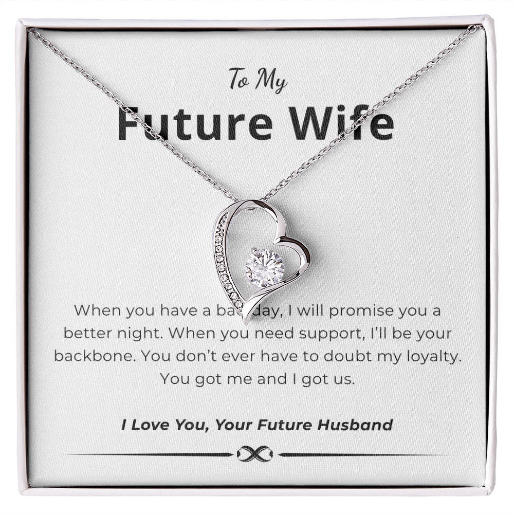 To My Future Wife Forever Love Necklace