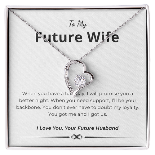 To My Future Wife Forever Love Necklace