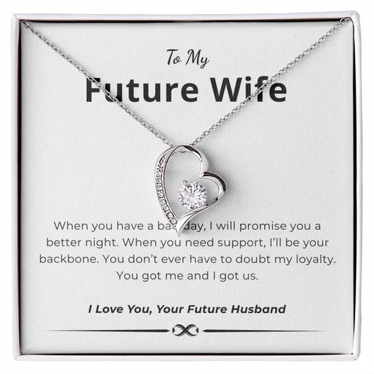 To My Future Wife Forever Love Necklace