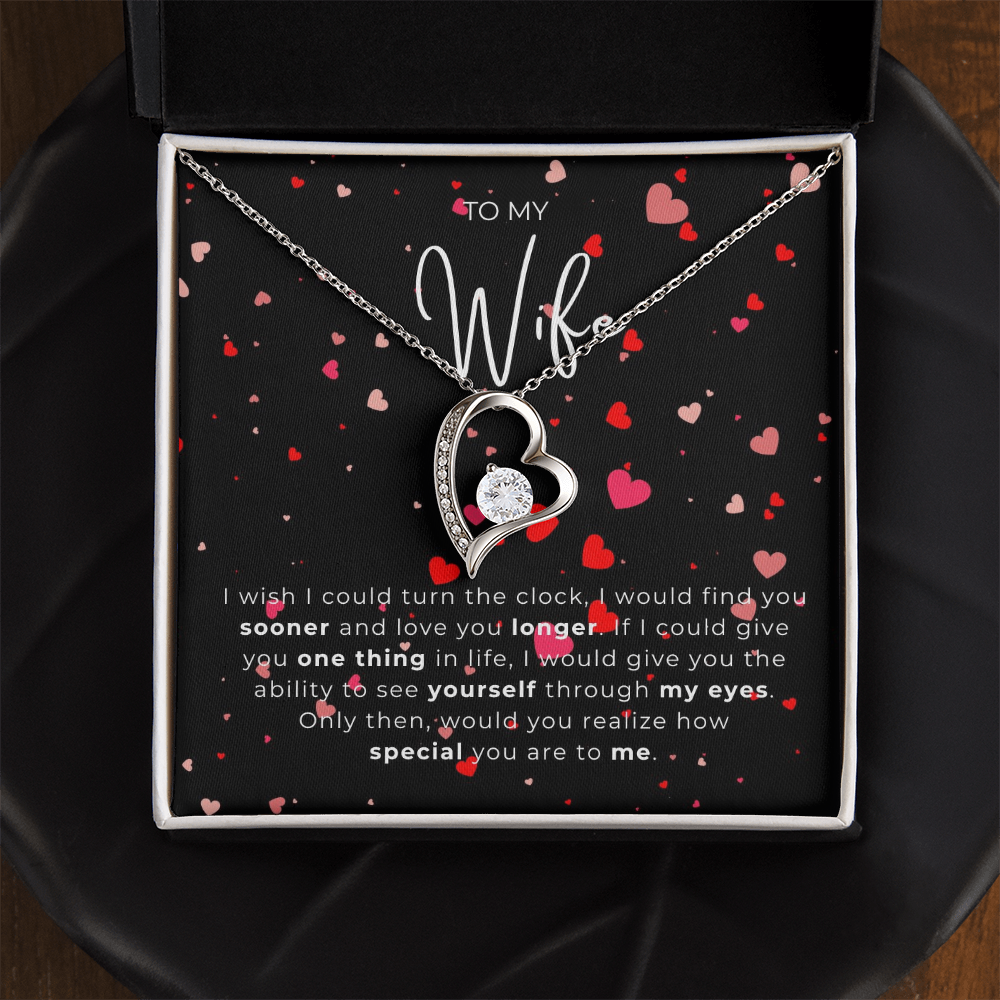 To My Wife  Forever Love Necklace
