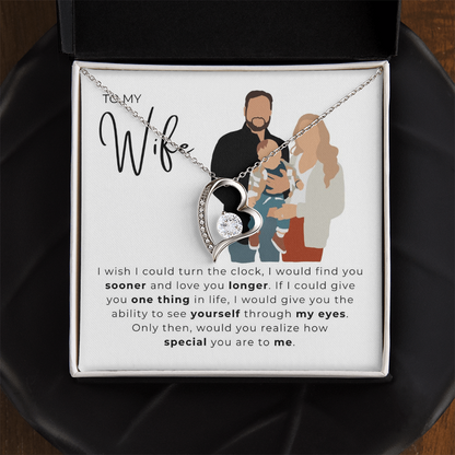 To My Wife  Forever Love Necklace