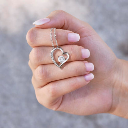 To My Wife Forever Love Necklace With 3 Photos