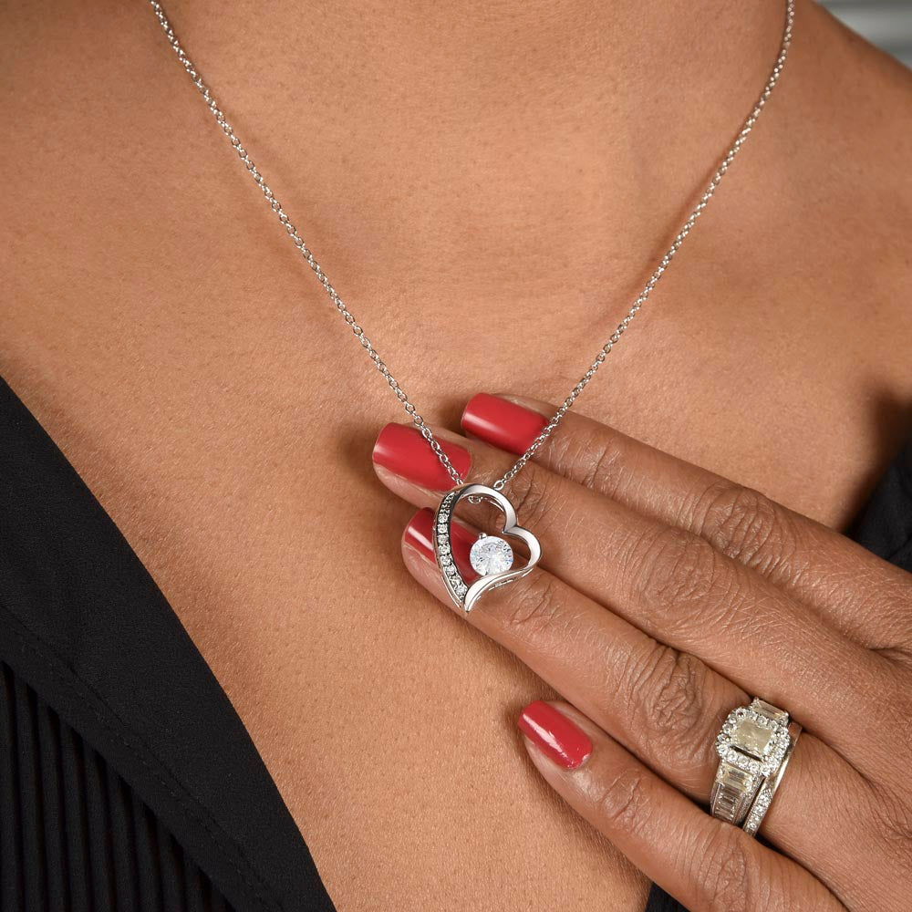 To My Wife Forever Love Necklace With 2 Photos