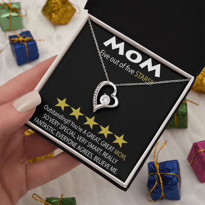 Mom 5 Stars Forever Love Necklace