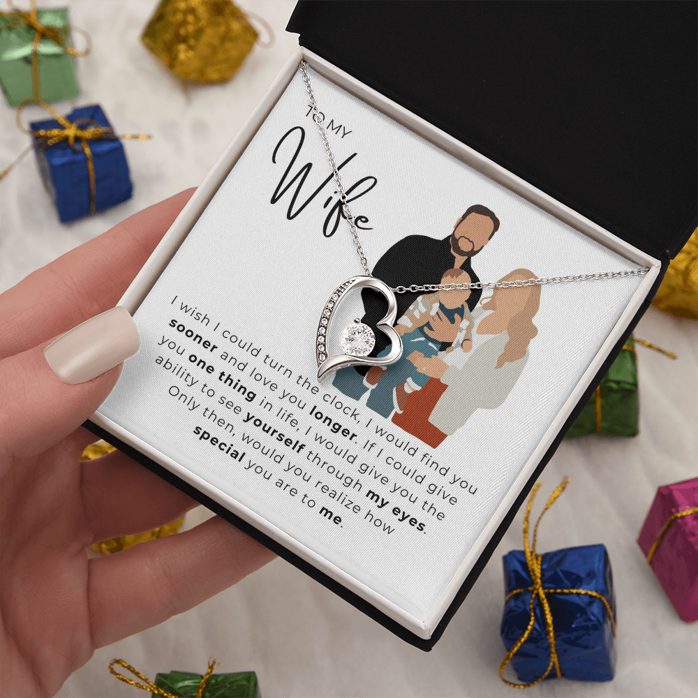 To My Wife  Forever Love Necklace