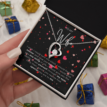 To My Wife  Forever Love Necklace
