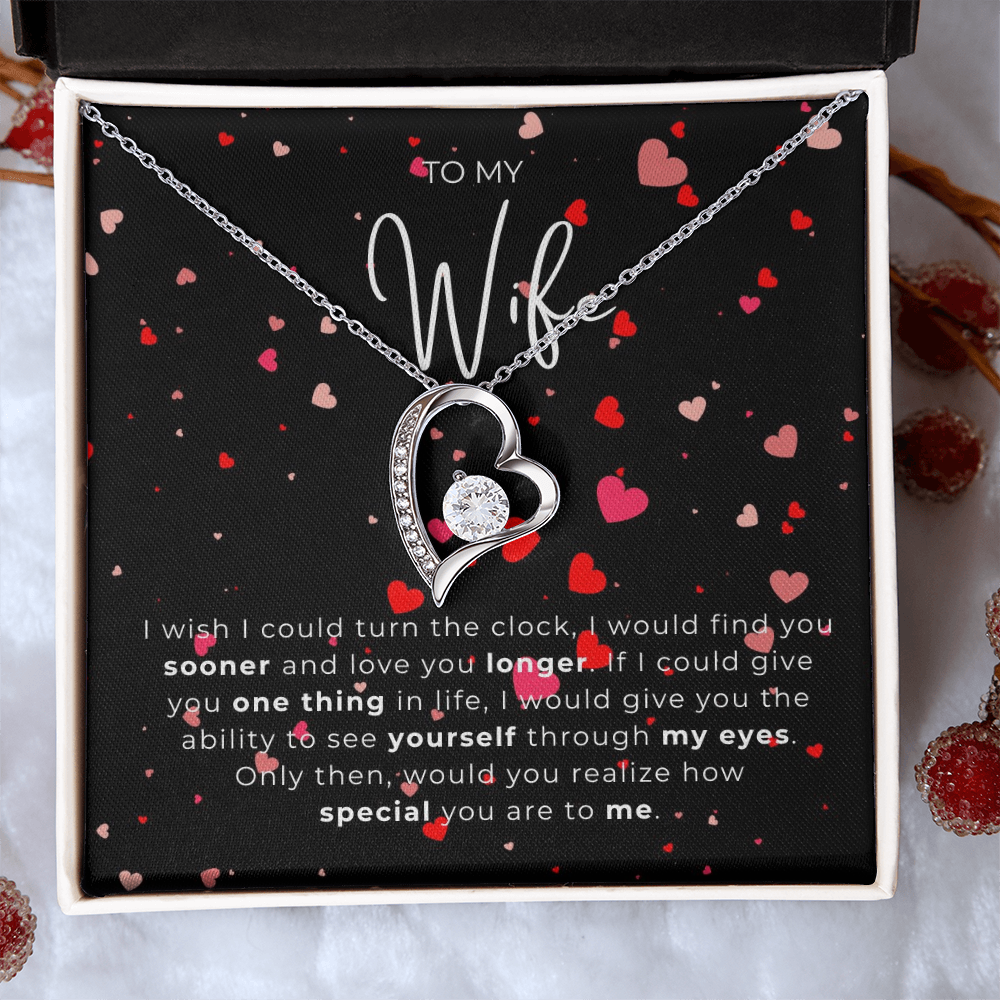 To My Wife  Forever Love Necklace